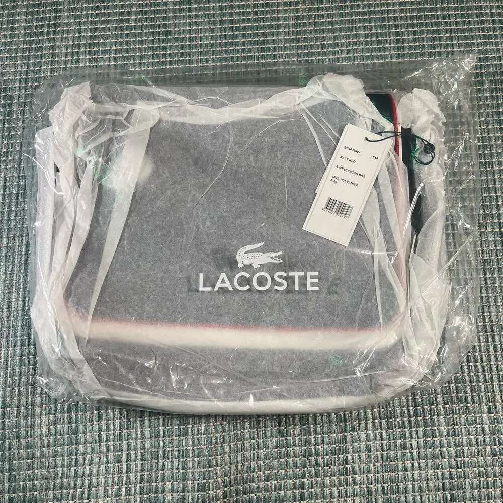 Supreme x‎ Lacoste Messanger Bag 2019 Navy Blue NEW 100% Authentic